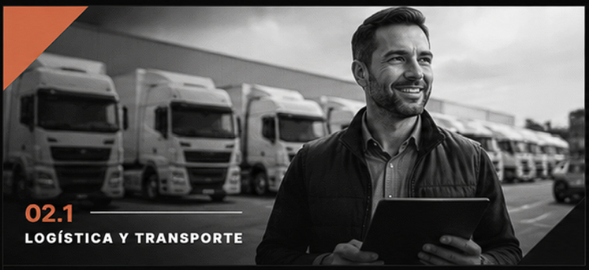 Iniciación a la venta de transporte y servicios logísticos
